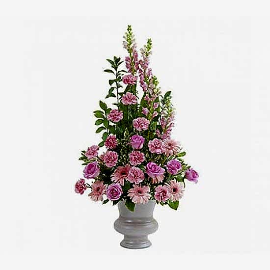 Peaceful Pink Urn