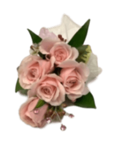 Pink Rose Corsage