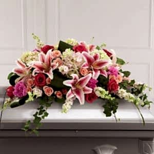 The Splendid Grace Casket Spray